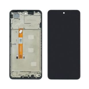 LCD Realme C75 (4G) з чорним тачскрином та корпусною рамкою (M) 