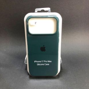 Чохол iPhone 17ProMax/18ProMax Silicon Case original FULL №67 moss green (4you)