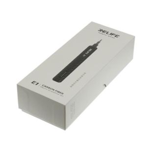 Отвертка аккумуляторная Relife E1 Carbon c LED подсветкой (12 бит, USB-Type- C) (M) 