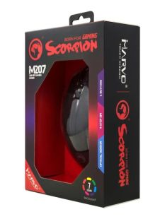 Мышь проводная MARVO M207 (игровая, Led) Black