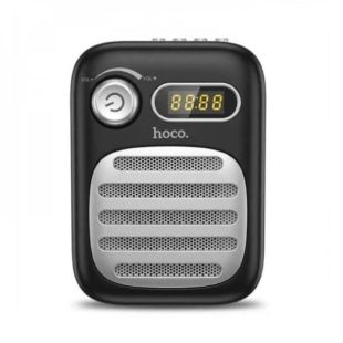 Портативна колонка HOCO L23 із дротовим мікрофоном Black