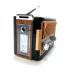 Радиоприемник Golon RX-BT086 (Bluetooth, USB+SD, фонарик) Gold