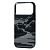 Чохол iPhone 14ProMax Silicon FIBRA Carbonite Design with MagSafe (Design 10)