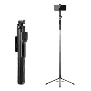 Держатель для Selfi Monopod NeePho NP-L2S (с триногой) Black
