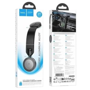 Holder HOCO HW29 з бездротовим зарядним Grey