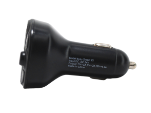 FM модулятор 4you Smart X1 (QC3, 5V/3A, 18W, 2USB, MP3, bt 5.0, Гарантия 12мес)  