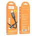 Cable Type-C/Type-C HOCO X91 60W 3m (круглый,тканевый) Black
