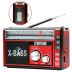 Радиоприемник Golon RX-382 (USB+SD) Red