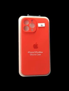 Чехол iPhone 13ProMax Silicon Case original FULL Camera №13 pumpkin (4you)