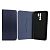 Flip Cover for Xiaomi Redmi 9 Fiber Dark blue (4you)