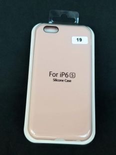 Чохол iPhone 6 Silicon Case original FULL № 19 pink sand ( 4you ) ( NO LOGO )