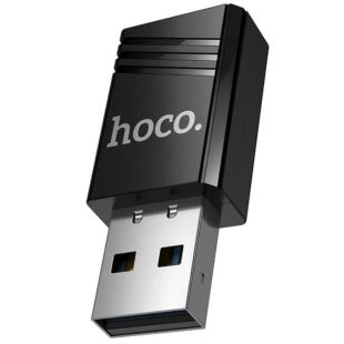 Беспроводной WiFi адаптер Hoco HI38 WiFi4 Black
