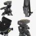 Штатив NeePho NP-3160S (не съемная площадка+держатель/BT-пульт/30-68,5см) Black