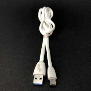 Usb-cable Type-C 4you Merla (2A, silicon, белый, премиум упаковка)
