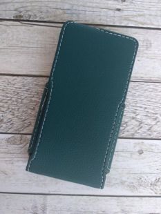 Книжка "Status Case" Nokia 230 (flip) вертикальная бирюзовая темная "Акционная цена"
