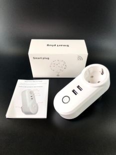 Розумна розетка BSD31 (16A, 2USB, app control, Timing, Remote Control) 