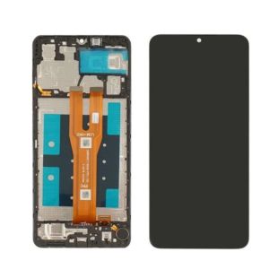 LCD Samsung A06/A065F (2024) с черным тачскрином + корпусная рамка Service Pack (M)