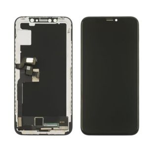 LCD iPhone X с черным тачскрином + дисплейная рамка Original FOG (M) 