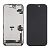 LCD iPhone 16 із чорним тачскрином + дисплейна рамка ZY-IN CELL FHD (M) 