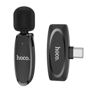 Микрофон беспроводной HOCO L15 (Type-C) Black