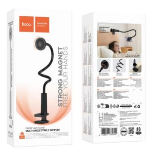 Holder HOCO HD13 Ring Magnetic на прищіпці Black
