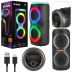 Портативная колонка MS-3637BT (USB+SD+Bluetooth+FM+LED) Black