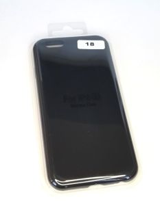 Чехол iPhone 6 Silicon Case original FULL №18 black (4you) (NO LOGO) "Акционная цена"