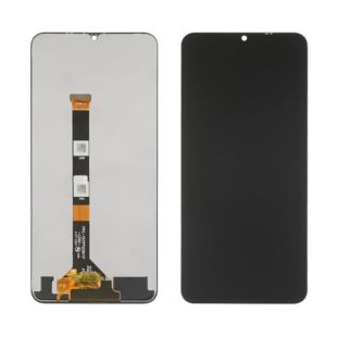 LCD Realme Note 50 / C51/ C53 с черным тачскрином Service Pack (М) 