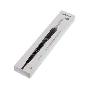 Паяльник Relife 936 с жалом 900M (LED экран, кнопочная регулировка t 120 - 550 гр C, 220V, 90W) (М)