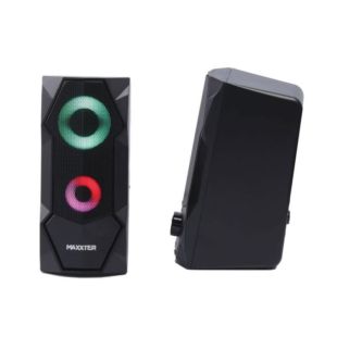 Акустика Maxxter  CSP-U002RGB 2.0 (6 Bт) (подсветка) Black