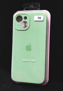 Чохол iPhone 15Plus Silicon Case original FULL Camera №70 mint (4you)
