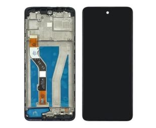 LCD Motorola G60 (XT2135)/ G60S (XT2133-2) з чорним тачскрином + корпусная рамка (М)		