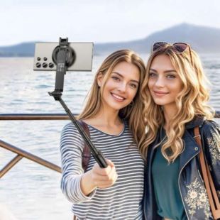 Держатель выдвижной для Selfi Monopod HOCO K25 Black