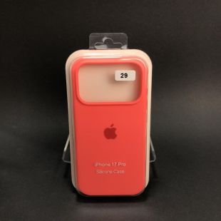 Чехол iPhone 17Pro/18Pro Silicon Case original FULL №29 coral (4you)