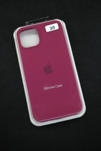 Чохол iPhone 15 Silicon Case original FULL №35 rose red (4you) "Акційна ціна"