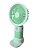 Вентилятор ручний MINI FAN SD-300 (підставка, 3 режими) Green