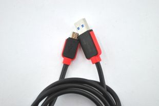 Usb-cable Micro USB 4you Niagara (2.1A, черный, 1.2м) (от10шт - 10%)
