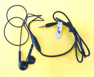 Гарнитура 4you TAURUS (EarPods design) black (от10шт - 10%) + Спец Цена