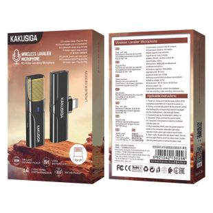 Мікрофон бездротової Kakusiga KSC-1106 (Lightning) Black
