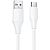 Usb-cable Type-C HOCO X124 1m (круглый) White