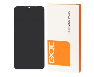 LCD Samsung A03 Core/A032 F (2021) с черным тачскрином ДВОЙНОЙ ШЛЕЙФ Service Pack (М) 