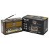 Радиоприемник Golon RX-BT087 (Bluetooth, USB+SD, фонарик) Brown