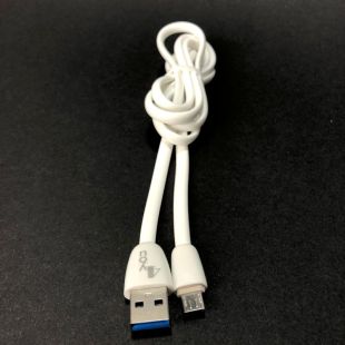 Usb-cable Micro USB 4you Merla (2A, silicon, белый, премиум упаковка)