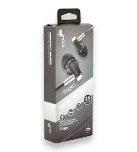 Гарнитура 4you VIRGO (тканевый шнур) black