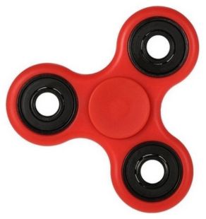 Спиннер стандартный (1 подшипник) красный "Акционная цена"