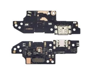 Разъем питания Xiaomi Redmi 9A/9C на плате с микрофоном и компонентами (M)