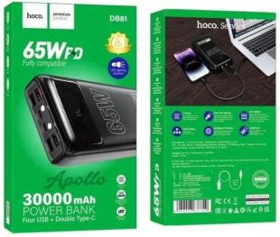 Power Bank 30000mAh HOCO DB81 Apollo PD65W Black