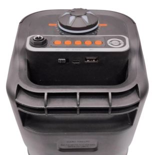 Портативна колонка MS-3640BT (USB+SD+Bluetooth+FM+LED) Black