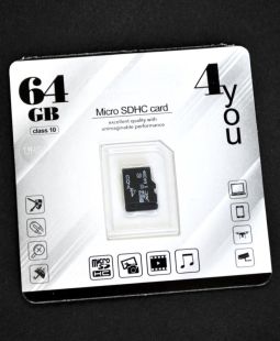 Micro SD 64Gb 4you Class10 без ад. (UHS-1)
