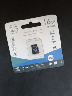 Micro SD 16Gb T&G Class 10 без ад. (UHS-3)